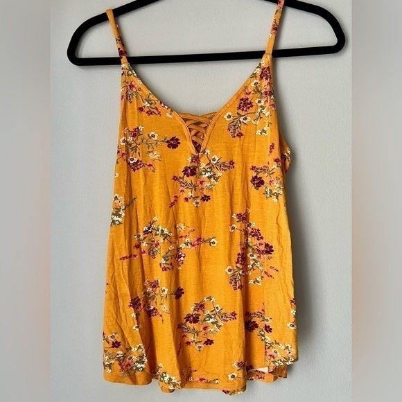 Pink Republic Yellow Floral Tank Top - Picture 4 of 9
